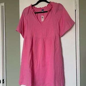 LAST CHANCE SALE! Pink Short Sleeve Dress